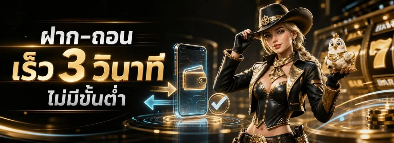 ระบบฝากถอนออโต้ UFATOY24 รองรับทุกธนาคารชั้นนำ